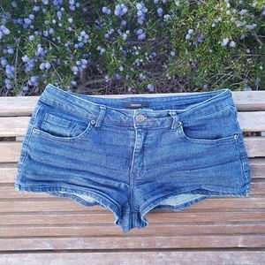 Forever 21 😍 Shorty Blue Denim Shorts Size 31